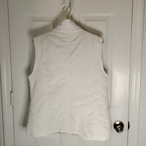 Northcrest Classic Womens Lightweight Quilted Vest, Full Zip up, Pockets - Picture 4 of 9